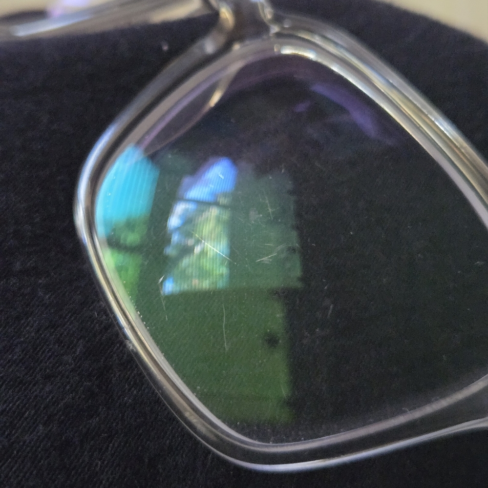 Prada Men's Transparent Gray Glasses - Picture 13 of 15